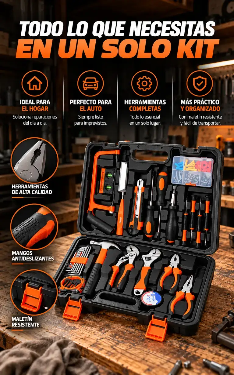 Todo lo que necesitas en un solo kit FerraMax: para el hogar, el auto y más